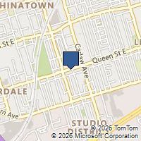 Map Toronto, ON M4M1J4, Canada