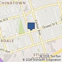 Map Toronto, ON M4M1J5, Canada