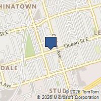 Map Toronto, ON M4M1J7, Canada