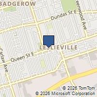 Map Toronto, ON M4M1L4, Canada