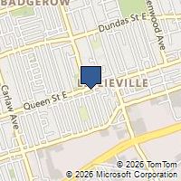 Map Toronto, ON M4M1L5, Canada