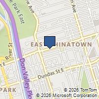 Map Toronto, ON M4M1Y2, Canada