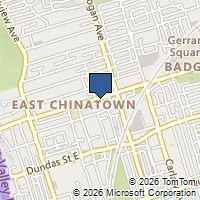 Map Toronto, ON M4M1Y5, Canada