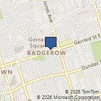 Map Toronto, ON M4M1Z5, Canada