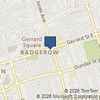 Map Toronto, ON M4M1Z7, Canada