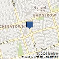 Map Toronto, ON M4M2T4, Canada