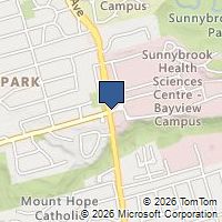 Map Toronto, ON M4N3M5, Canada