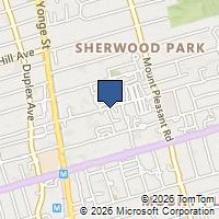 Map Toronto, ON M4P1T9, Canada