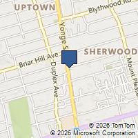 Map Toronto, ON M4P2H6, Canada