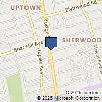 Map Toronto, ON M4P2H9, Canada