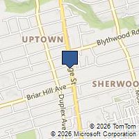 Map Toronto, ON M4P2J4, Canada