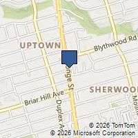 Map Toronto, ON M4P2J6, Canada