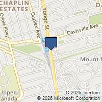 Map Toronto, ON M4S1Y2, Canada