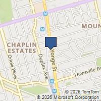 Map Toronto, ON M4S2A3, Canada