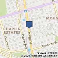 Map Toronto, ON M4S2A4, Canada