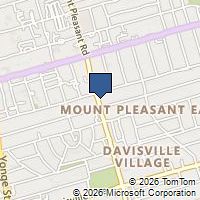 Map Toronto, ON M4S2N2, Canada