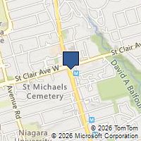 Map Toronto, ON M4T1Y7, Canada