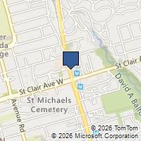 Map Toronto, ON M4T1Z2, Canada