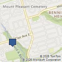 Map Toronto, ON M4T2P7, Canada