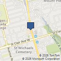 Map Toronto, ON M4T2S9, Canada