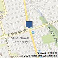 Map Toronto, ON M4V1L5, Canada