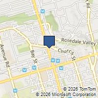 Map Toronto, ON M4W2G9, Canada