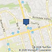 Map Toronto, ON M4W2H1, Canada