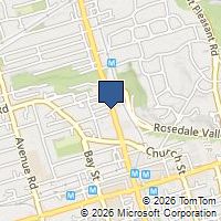 Map Toronto, ON M4W2J2, Canada