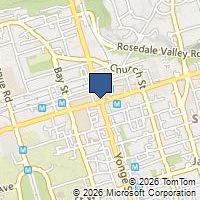 Map Toronto, ON M4W3E2, Canada