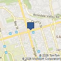 Map Toronto, ON M4W3G7, Canada