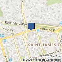 Map Toronto, ON M4W3J6, Canada