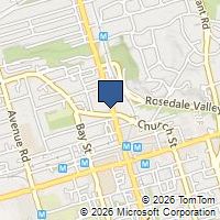 Map Toronto, ON M4W3P4, Canada