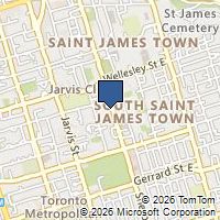 Map Toronto, ON M4X1K2, Canada