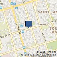 Map Toronto, ON M4Y1G2, Canada