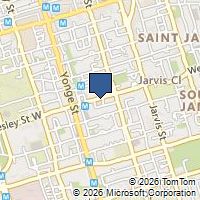 Map Toronto, ON M4Y1G7, Canada