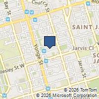 Map Toronto, ON M4Y1K2, Canada