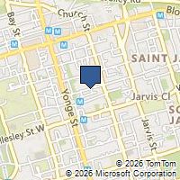 Map Toronto, ON M4Y1L8, Canada