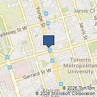 Map Toronto, ON M4Y1W9, Canada