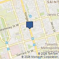 Map Toronto, ON M4Y1X9, Canada
