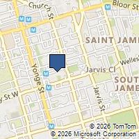 Map Toronto, ON M4Y1Y4, Canada