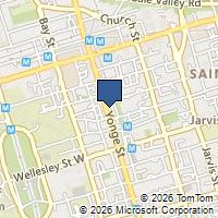 Map Toronto, ON M4Y1Z5, Canada