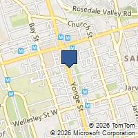 Map Toronto, ON M4Y1Z9, Canada