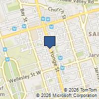 Map Toronto, ON M4Y2A6, Canada