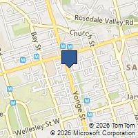 Map Toronto, ON M4Y2B2, Canada