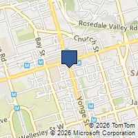 Map Toronto, ON M4Y2B6, Canada