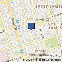 Map Toronto, ON M4Y2C5, Canada