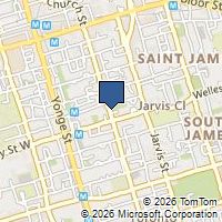 Map Toronto, ON M4Y2C9, Canada