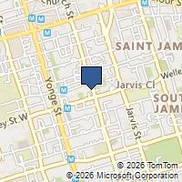 Map Toronto, ON M4Y2E3, Canada