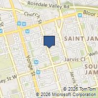 Map Toronto, ON M4Y2E4, Canada