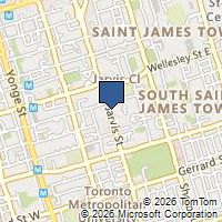 Map Toronto, ON M4Y2G8, Canada